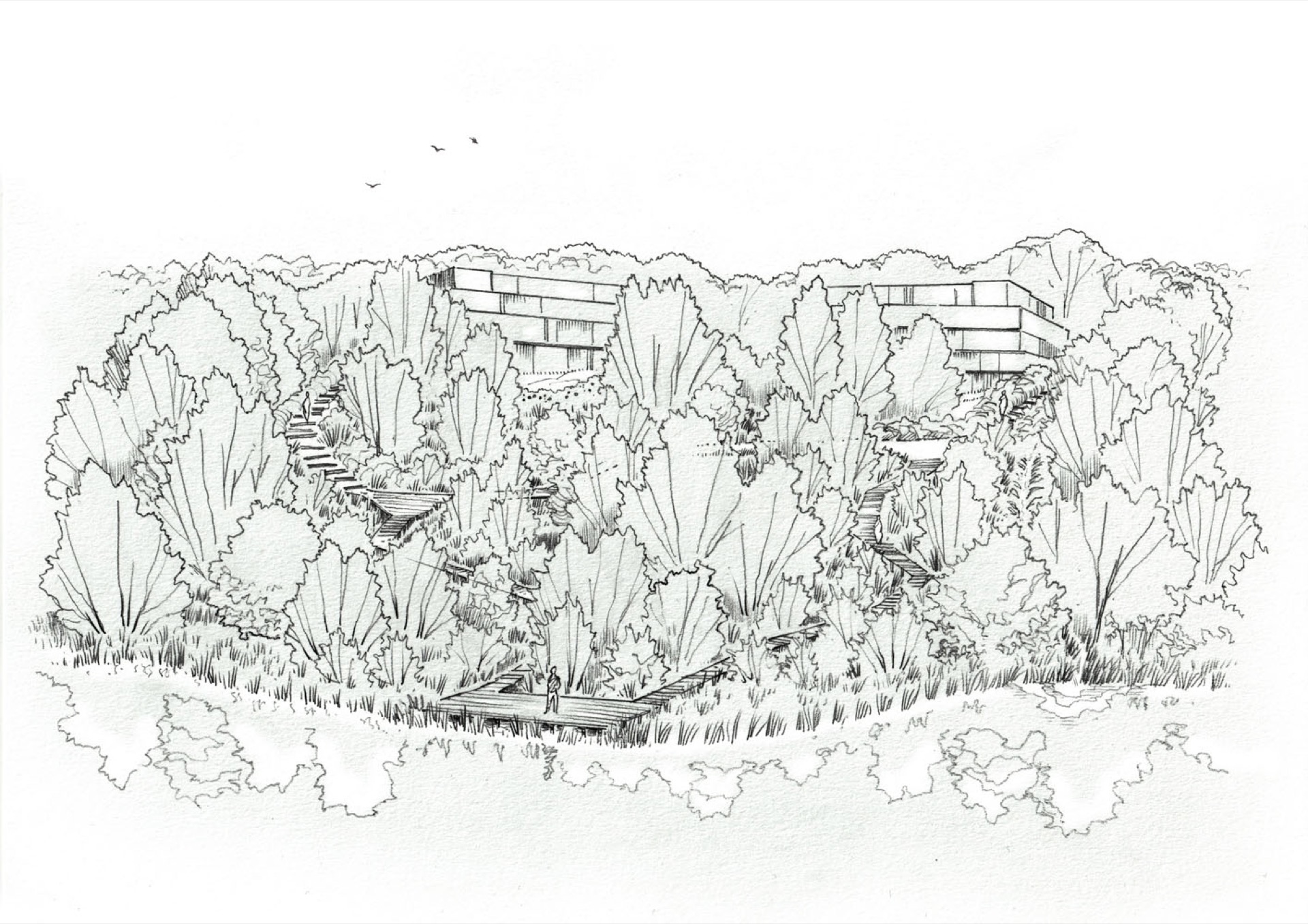 Jardin Bas-Bonlez — vue 2