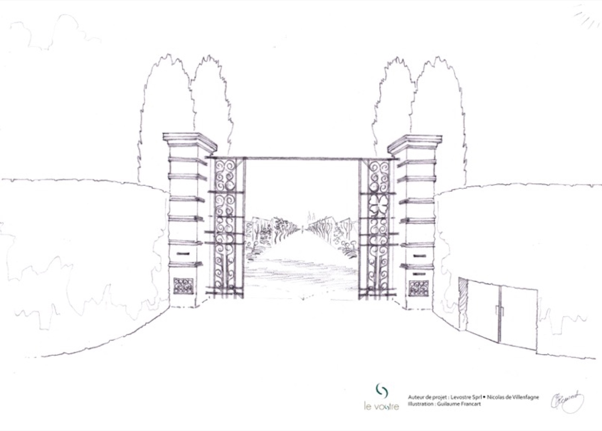 Jardin Montjoie Uccle — vue 4