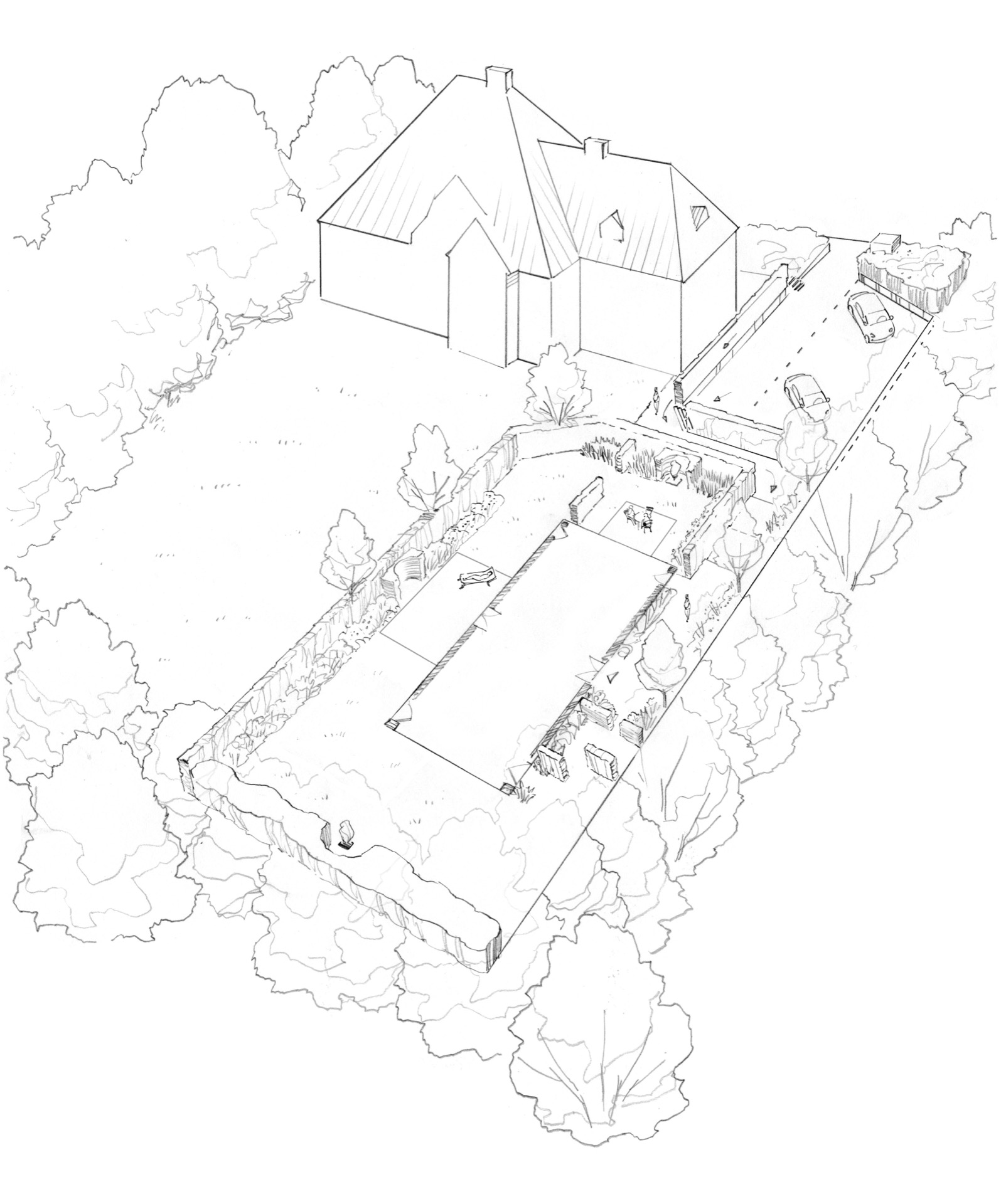 Jardin Montjoie Uccle — vue 7